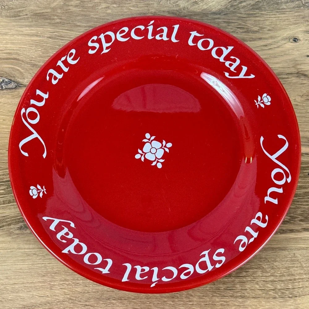 VINTAGE The Original Red Plate Co 1979 
